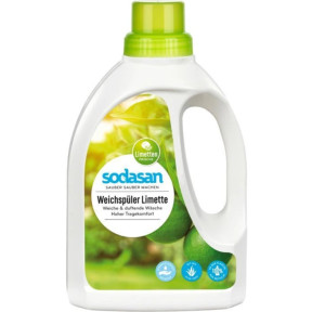 Екологічний кондиціонер для білизни Sodasan Fabric Softener Лайм, 750 мл
